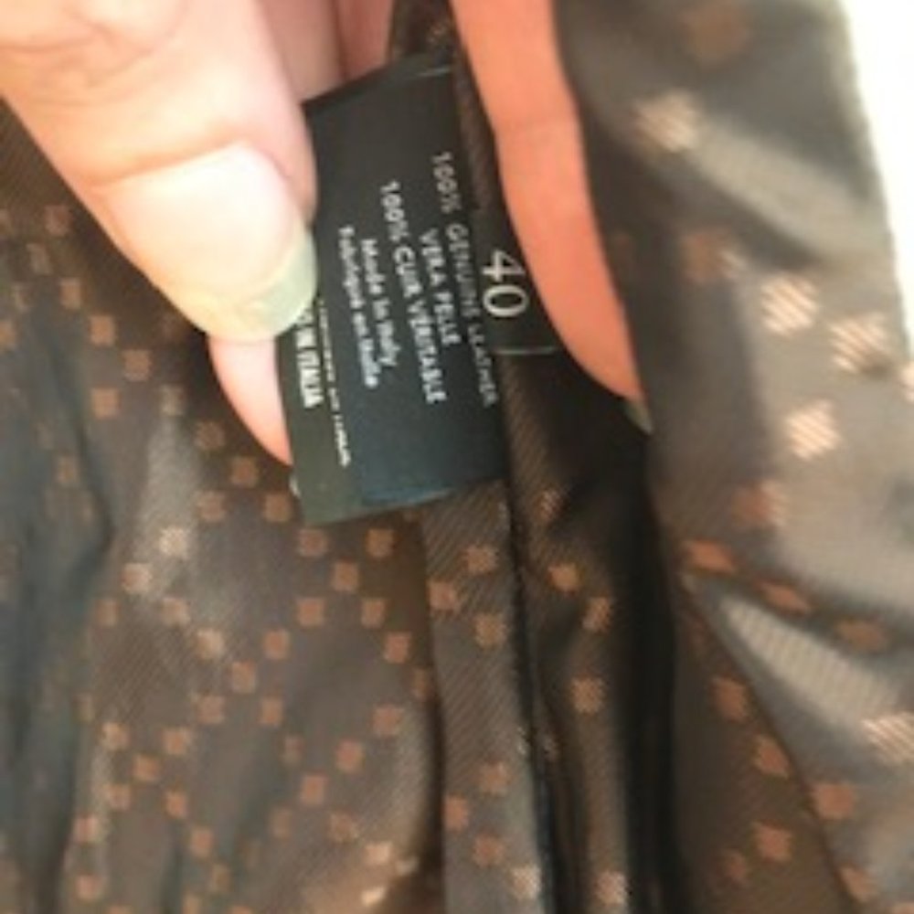 Gucci Albino Suede with Ostrich Cut Detail Coat - Picture 8 of 16